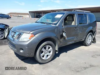 2008 Nissan Pathfinder LE z VIN 5N1AR18U08C661055, wystawiony jako IAAI lot #42792867 z przebiegiem 386 235 mil mil oraz . Historia ofert i sprzedaży dostępna na DreamBid. Obrazek 2.