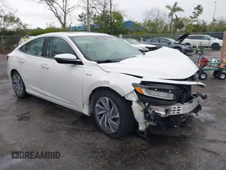 2021 Honda Insight Touring with VIN 19XZE4F94ME003177, listed as a IAAI auction lot 41377381 with 51,377 mi miles and . Bid and sale history available at carsss.com. Image 1.