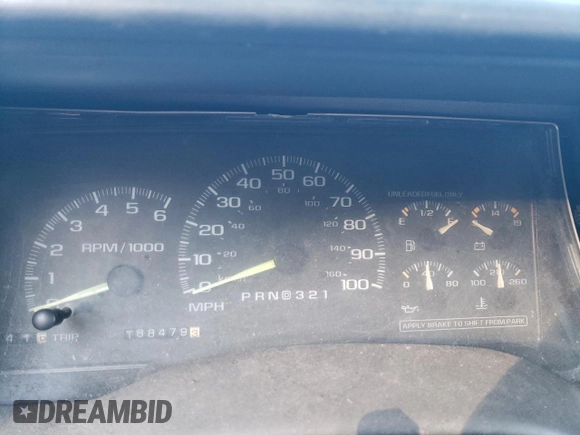 1997 Chevrolet Suburban with VIN 3GNEC16R6VG167319, listed as a Copart auction lot 77485194 with 188,479 mi miles and Salvage Title. Bid and sale history available at carsss.com. Image 9.
