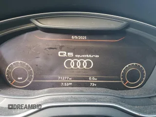 2018 Audi Q5 Premium Plus z VIN WA1BNAFYXJ2009186, wystawiony jako Copart lot #60002125 z przebiegiem 71 277 mil mil oraz Czysty tytuł • Clean title. Historia ofert i sprzedaży dostępna na DreamBid. Obrazek 9.