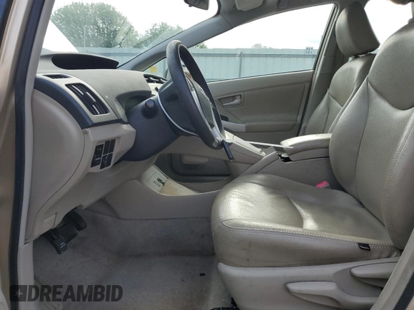 2011 Toyota Prius I with VIN JTDKN3DU6B1381228, listed as a Copart auction lot 51840825 with 112,983 mi miles and Salvage Title. Bid and sale history available at DreamBid. Image 7.