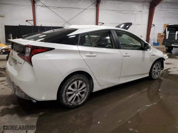 2022 Toyota Prius LE with VIN JTDL9MFU2N3034077, listed as a Copart auction lot 43617355 with 14,253 mi miles and Salvage Title. Bid and sale history available at carsss.com. Image 3.