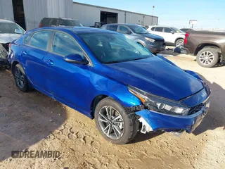 2024 Kia Forte LXS with VIN 3KPF24AD2RE749898, listed as a IAAI auction lot 41620623 with 4,378 mi miles and . Bid and sale history available at DreamBid. Image 1.