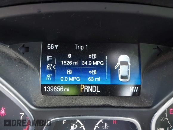 2015 Ford Focus SE with VIN 1FADP3F24FL203509, listed as a IAAI auction lot 41765582 with 139,856 mi miles. Bid and sale history available at carsss.com. Image 7.