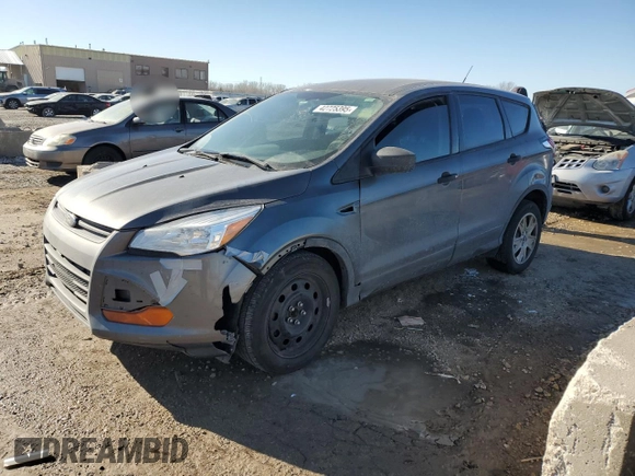 2014 Ford Escape S with VIN 1FMCU0F73EUB30033, listed as a Copart auction lot 42725395 with 153,709 mi miles and Salvage Title. Bid and sale history available at carsss.com. Image 1.