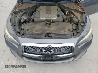 2015 Infiniti Q50 Sport with VIN JN1BV7AP1FM331043, listed as a Copart auction lot 60319895 with 150,645 mi miles and Salvage title. Bid and sale history available at DreamBid. Image 11.
