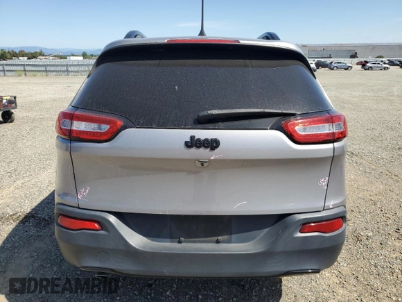 2018 Jeep Cherokee Latitude Tech Connect with VIN 1C4PJLCB7JD543043, listed as a Copart auction lot 56206495 with 79,201 mi miles and Salvage title. Bid and sale history available at DreamBid. Image 6.