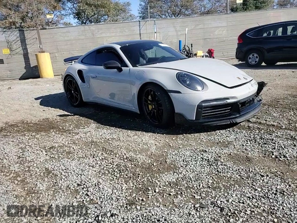 2024 Porsche 911 Turbo with VIN WP0AD2A91RS253671, listed as a Copart auction lot 43981045 with 12,844 mi miles and Salvage Title. Bid and sale history available at carsss.com. Image 11.