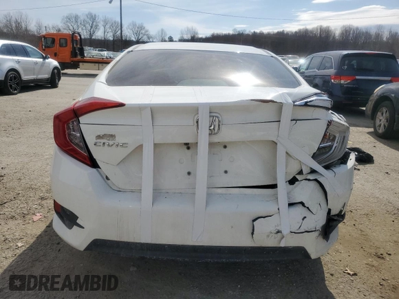 2016 Honda Civic Sedan LX with VIN 19XFC2F56GE007424, listed as a Copart auction lot 46987785 with 118,859 mi miles and Salvage Title. Bid and sale history available at carsss.com. Image 6.