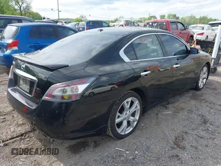 2012 Nissan Maxima SV z VIN 1N4AA5AP1CC858600, wystawiony jako IAAI lot #42110205 z przebiegiem 196 976 mil mil oraz . Historia ofert i sprzedaży dostępna na DreamBid. Obrazek 4.
