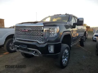 2021 GMC Sierra 3500HD Denali z VIN 1GT49WEY3MF123660, wystawiony jako Copart lot #89346705 z przebiegiem 59 124 mil mil oraz Szkoda całkowita • Salvage title. Historia ofert i sprzedaży dostępna na DreamBid. Obrazek 1.