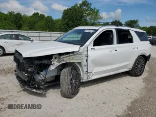 2024 Hyundai Palisade Calligraphy z VIN KM8R7DGE5RU788688, wystawiony jako Copart lot #54349065 z przebiegiem 12 954 mil mil oraz Szkoda całkowita • Salvage title. Historia ofert i sprzedaży dostępna na DreamBid. Obrazek 1.