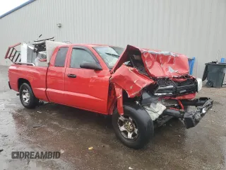 2005 Dodge Dakota ST with VIN 1D7HE22K85S260310, listed as a Copart auction lot 86215804 with Not Provided miles and Salvage Title. Bid and sale history available at DreamBid. Image 4.
