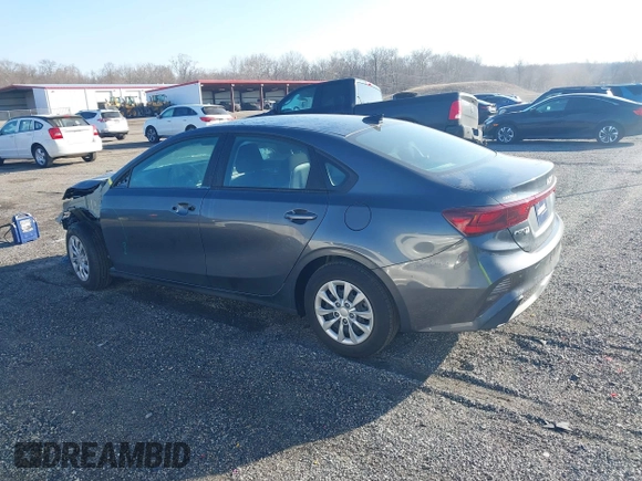 2024 Kia Forte LXS with VIN 3KPF24AD5RE687834, listed as a IAAI auction lot 41586514 with 7,623 mi miles. Bid and sale history available at carsss.com. Image 14.