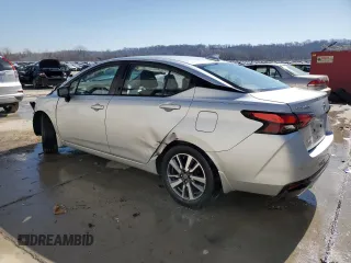 2021 Nissan Versa SV with VIN 3N1CN8EV7ML895080, listed as a Copart auction lot 48159825 with 41,193 mi miles and Salvage Title. Bid and sale history available at carsss.com. Image 2.