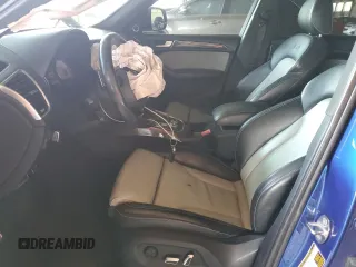 2016 Audi SQ5 with VIN WA1VCBFP9GA014751, listed as a Copart auction lot 48261565 with 98,970 mi miles and Salvage Title. Bid and sale history available at DreamBid. Image 7.