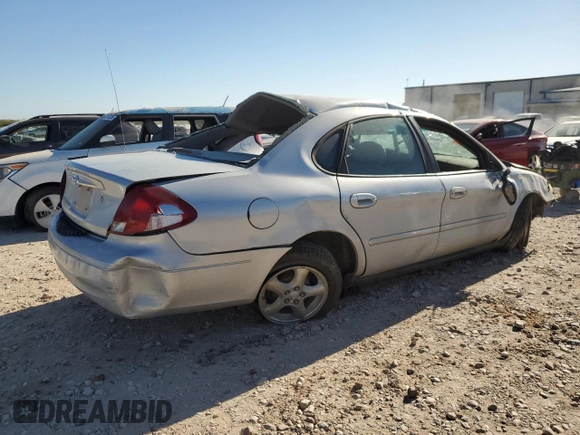2002 Ford Taurus SES Standard with VIN 1FAFP55242A254455, listed as a Copart auction lot 49986365 with 158,566 mi miles and Non Repairable. Bid and sale history available at DreamBid. Image 3.