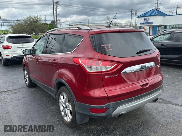 2015 Ford Escape Titanium with VIN 1FMCU9J95FUA02634, listed as a Copart auction lot 54895175 with 137,335 mi miles and Clean Title. Bid and sale history available at carsss.com. Image 3.