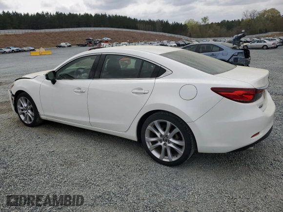 2016 Mazda Mazda6 i Touring with VIN JM1GJ1V58G1457066, listed as a Copart auction lot 51386365 with 62,853 mi miles and Salvage Title. Bid and sale history available at carsss.com. Image 2.