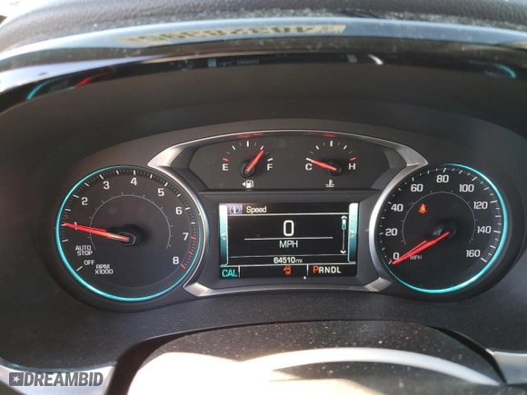 2019 Chevrolet Traverse LT Leather with VIN 1GNERHKW1KJ167919, listed as a Copart auction lot 48328395 with 64,510 mi miles and Salvage Title. Bid and sale history available at carsss.com. Image 9.