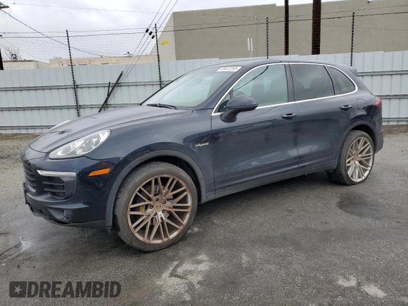 2017 Porsche Cayenne S E-Hybrid with VIN WP1AE2A27HLA74235, listed as a Copart auction lot 49437265 with 154,808 mi miles and Salvage title. Bid and sale history available at DreamBid. Image 1.