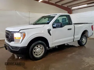 2022 Ford F-150 XL with VIN 1FTMF1CB0NKE12403, listed as a Copart auction lot 57605375 with 84,542 mi miles and Clean title. Bid and sale history available at DreamBid. Image 1.