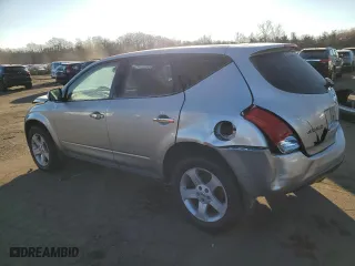2004 Nissan Murano SL with VIN JN8AZ08W34W338003, listed as a Copart auction lot 88219755 with 235,760 mi miles and Salvage Title. Bid and sale history available at carsss.com. Image 2.