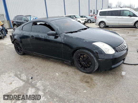 2007 Infiniti G35 with VIN JNKCV54E87M903757, listed as a Copart auction lot 45149705 with Not Provided miles and Non Repairable. Bid and sale history available at carsss.com. Image 4.