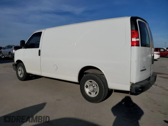 2014 Chevrolet Express Cargo Van with VIN 1GCWGFCA2E1213790, listed as a Copart auction lot 85323294 with 299,946 mi miles and Salvage Title. Bid and sale history available at carsss.com. Image 2.