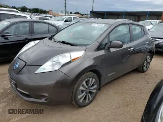 2017 Nissan LEAF SL with VIN 1N4BZ0CP3HC300302, listed as a Copart auction lot 62759983 with 81,350 mi miles. Bid and sale history available at carsss.com. Image 1.