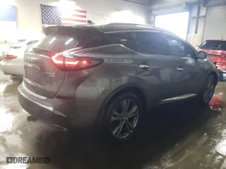 2020 Nissan Murano Platinum with VIN 5N1AZ2DS7LN111813, listed as a Copart auction lot 42609655 with 70,641 mi miles and Salvage Title. Bid and sale history available at carsss.com. Image 3.