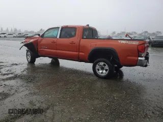 2017 Toyota Tacoma SR5 with VIN 3TMDZ5BN7HM025726, listed as a Copart auction lot 47418515 with 130,436 mi miles and Salvage Title. Bid and sale history available at carsss.com. Image 2.