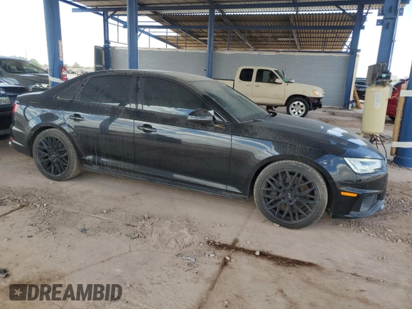 2019 Audi S4 Premium Plus z VIN WAUB4AF45KA067958, wystawiony jako Copart lot #53615835 z przebiegiem 49 331 mil mil oraz Czysty tytuł • Clean title. Historia ofert i sprzedaży dostępna na DreamBid. Obrazek 4.