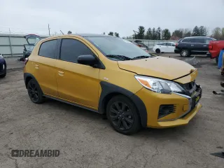 2023 Mitsubishi Mirage Black Edition с VIN ML32AWHJ7PH003272, выставлен на аукционе Copart как лот 52602675 с пробегом 26 712 миль миль и Списание • Salvage title. История ставок и продаж доступна на DreamBid. Изображение 4.