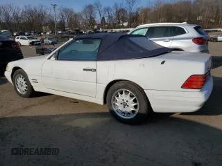 1998 Mercedes-Benz SL-Class with VIN WDBFA67F0WF166074, listed as a Copart auction lot 48774415 with 73,477 mi miles and Clean Title. Bid and sale history available at carsss.com. Image 2.