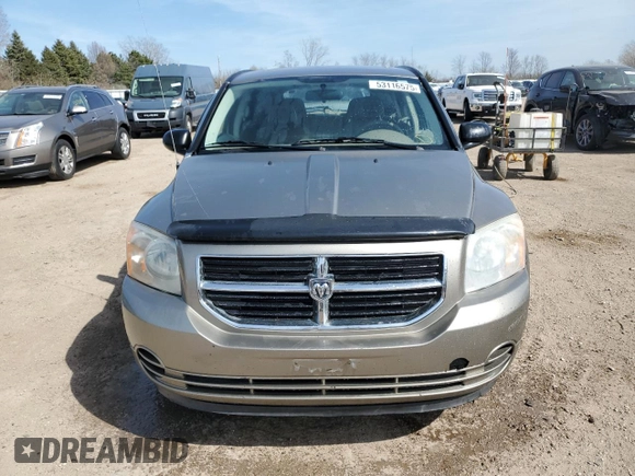 2007 Dodge Caliber SXT with VIN 1B3HB48B27D263783, listed as a Copart auction lot 53116575 with 164,533 mi miles and Salvage Title. Bid and sale history available at DreamBid. Image 5.