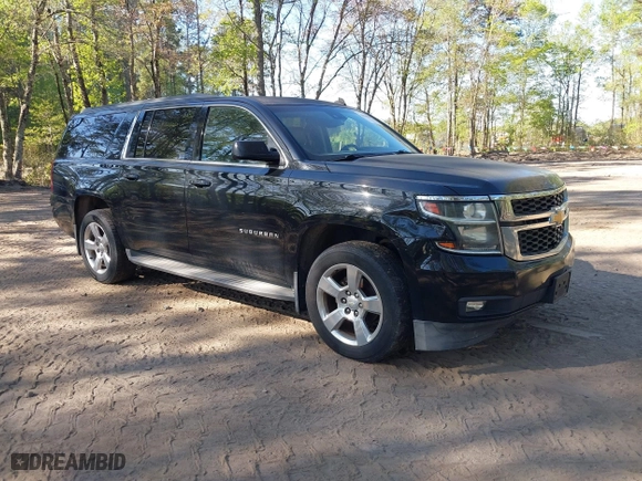 2015 Chevrolet Suburban LT with VIN 1GNSKJKC0FR238524, listed as a IAAI auction lot 42046889 with 179,676 mi miles. Bid and sale history available at carsss.com. Image 1.