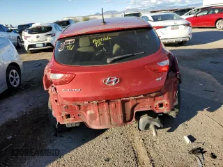 2016 Hyundai Elantra GT with VIN KMHD35LHXGU323042, listed as a Copart auction lot 78675774 with 57,378 mi miles and Salvage Title. Bid and sale history available at carsss.com. Image 6.