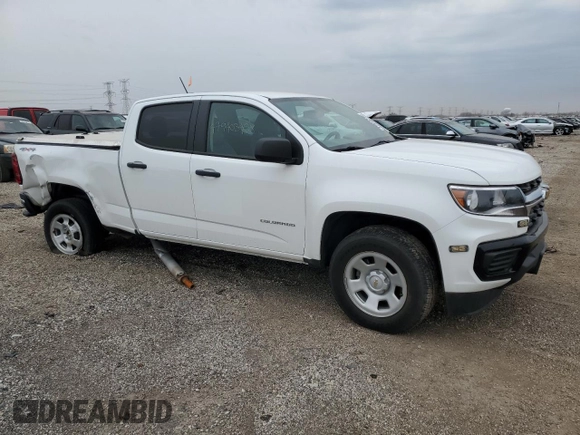 2021 Chevrolet Colorado 4WD Work Truck с VIN 1GCGTBEN1M1285314, выставлен на аукционе Copart как лот 47940345 с пробегом 39 780 миль миль и Списание • Salvage title. История ставок и продаж доступна на DreamBid. Изображение 4.