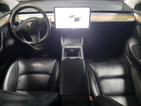 2022 Tesla Model 3 with VIN 5YJ3E1EA8NF286128, listed as a Copart auction lot 48598995 with 112,954 mi miles and Clean Title. Bid and sale history available at carsss.com. Image 8.
