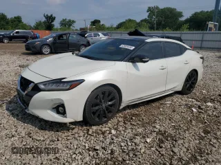 2020 Nissan Maxima SR with VIN 1N4AA6EV9LC362779, listed as a Copart auction lot 63805535 with 82,484 mi miles and Salvage title. Bid and sale history available at DreamBid. Image 1.