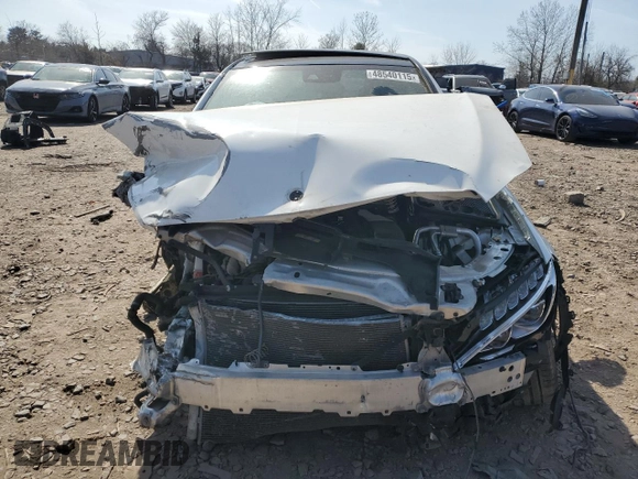 2018 Mercedes-Benz C 43 AMG with VIN 55SWF6EB6JU247434, listed as a Copart auction lot 48540115 with Not Provided miles and Salvage Title. Bid and sale history available at carsss.com. Image 5.