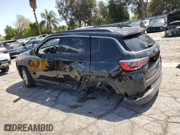 2018 Jeep Compass Latitude with VIN 3C4NJCBB8JT266471, listed as a Copart auction lot 51668235 with 61,461 mi miles and Clean Title. Bid and sale history available at carsss.com. Image 2.
