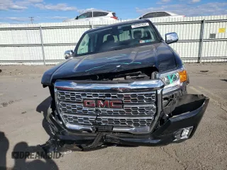 2022 GMC Canyon 4WD Denali with VIN 1GTG6EEN5N1133658, listed as a Copart auction lot 75592304 with 34,715 mi miles and Salvage Title. Bid and sale history available at carsss.com. Image 5.