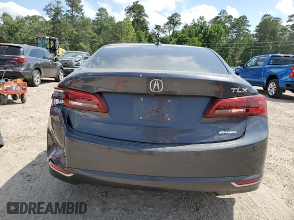 2016 Acura TLX Advance z VIN 19UUB3F72GA002985, wystawiony jako Copart lot #57252255 z przebiegiem 117 218 mil mil oraz Szkoda całkowita • Salvage title. Historia ofert i sprzedaży dostępna na DreamBid. Obrazek 6.
