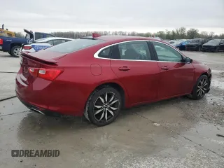 2020 Chevrolet Malibu RS with VIN 1G1ZG5ST7LF045714, listed as a Copart auction lot 51187895 with 134,180 mi miles and Clean Title. Bid and sale history available at DreamBid. Image 3.