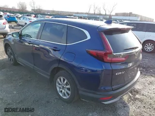 2020 Honda CR-V Hybrid EX-L with VIN 7FART6H88LE016940, listed as a IAAI auction lot 41789940 with 44,396 mi miles. Bid and sale history available at carsss.com. Image 3.