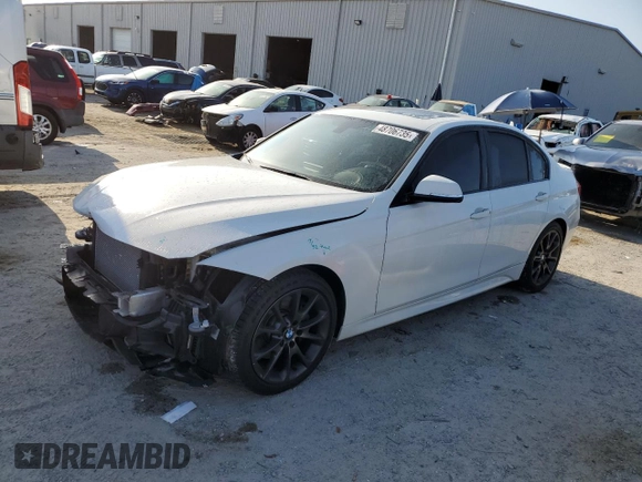 2016 BMW 3 Series 328i with VIN WBA8E9G51GNT87906, listed as a Copart auction lot 48706735 with 89,179 mi miles and Salvage Title. Bid and sale history available at carsss.com. Image 1.