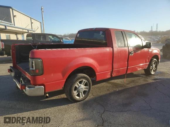 2005 Ford F-150 XLT with VIN 1FTPX12565FB76290, listed as a Copart auction lot 46956185 with 0 mi miles and Clean Title. Bid and sale history available at carsss.com. Image 3.
