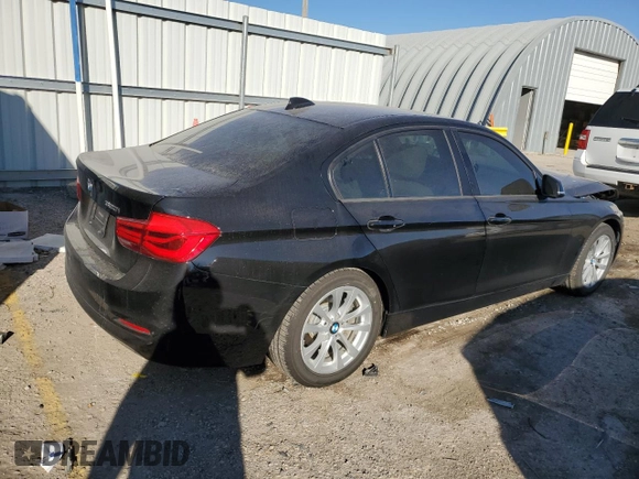 2018 BMW 3 Series 320i with VIN WBA8E1G55JNU91579, listed as a Copart auction lot 83793104 with 66,218 mi miles and Salvage Title. Bid and sale history available at carsss.com. Image 3.
